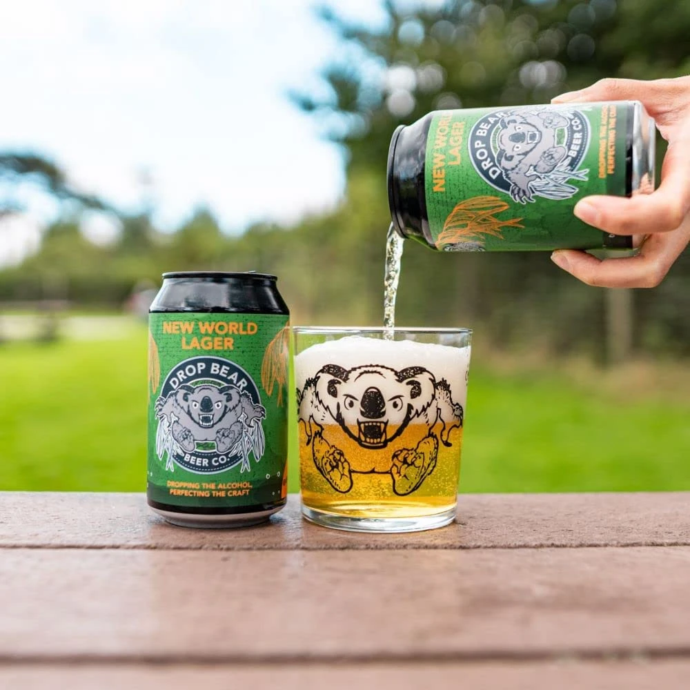 Drop Bear New World - Non Alcoholic Lager 2 Drop Bear New World - Non Alcoholic Lager - Image 2