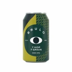 Brulo 7 Hop 7 Grain DDH IPA 0.0% ABV 330ml Can