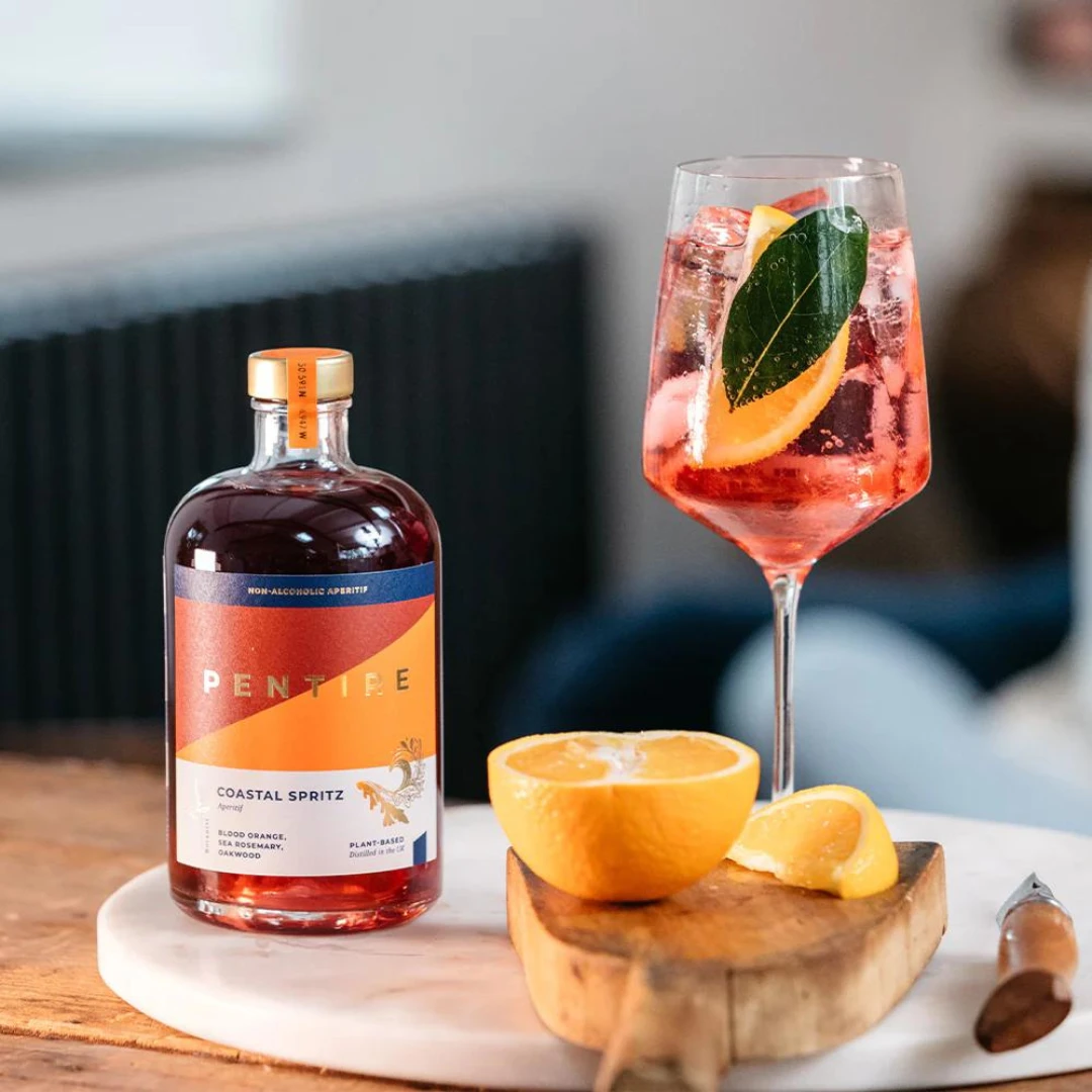 Pentire Coastal Spritz - Non Alcoholic Aperitif - Includes Premium White Gift Box 3 Pentire Coastal Spritz - Non Alcoholic Aperitif - Includes Premium White Gift Box - Image 3