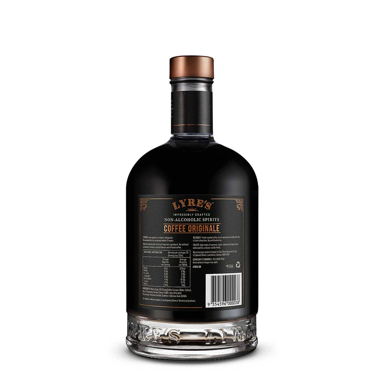 Lyre's Coffee Liqueur - Alcohol Free - Coffee Liqueur Style 2 Lyre's Coffee Liqueur - Alcohol Free - Coffee Liqueur Style - Image 2