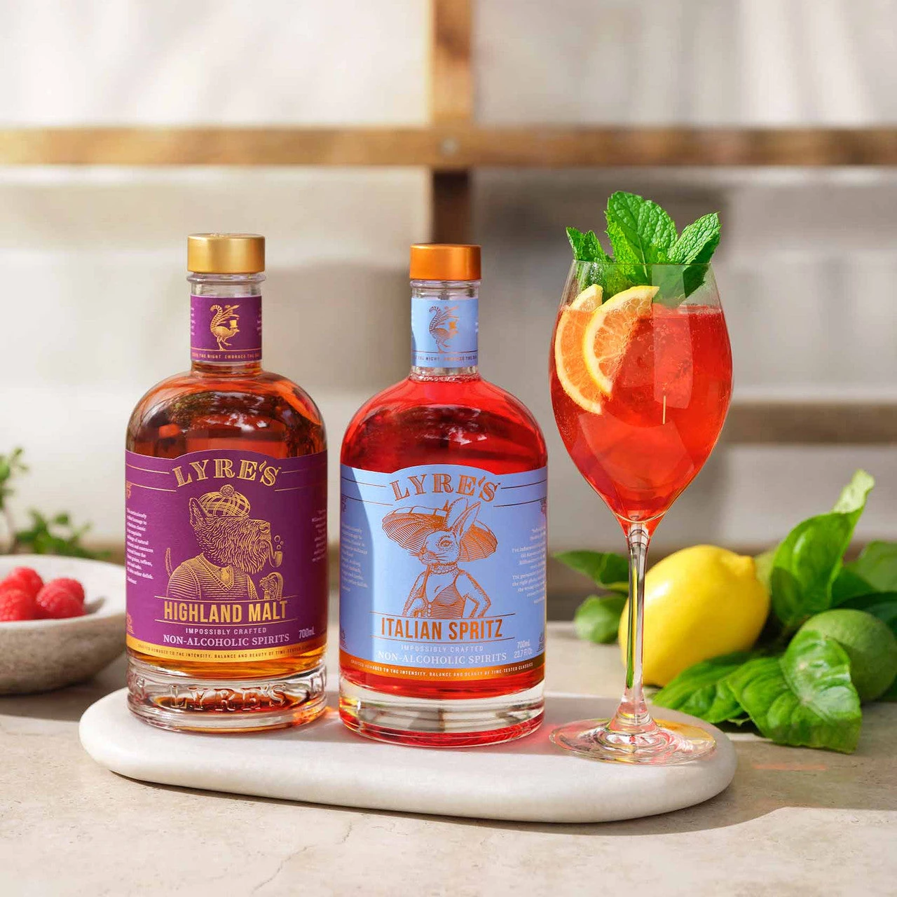 Lyre's Italian Spritz - Alcohol Free - Aperol Style 4 Lyre's Italian Spritz - Alcohol Free - Aperol Style - Image 4