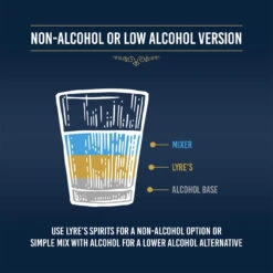 Lyre's Dry London Spirit - Alcohol Free - London Dry Gin Style -Liquor Series Store Lyres Recipe Suggestion 76315