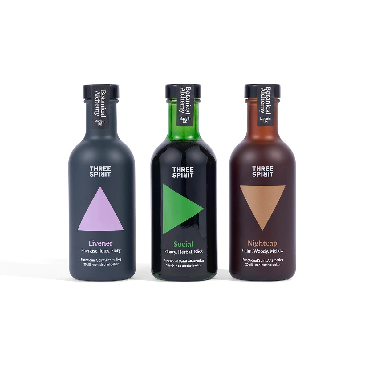 Three Spirit Starter Pack - Non Alcoholic Botanical Spirits 3 Three Spirit Starter Pack - Non Alcoholic Botanical Spirits - Image 3