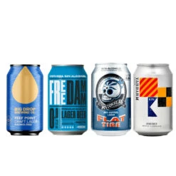 Dance Party Party Pack: Dry Drinker's 24-Can Low Alcohol Lager Mixed Case