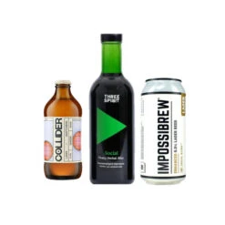 Social Spark Pack: 1 Bottle Of Social Elixir + 4 Collider Lager + ImpossBrew Lager & Pale Ale Mix