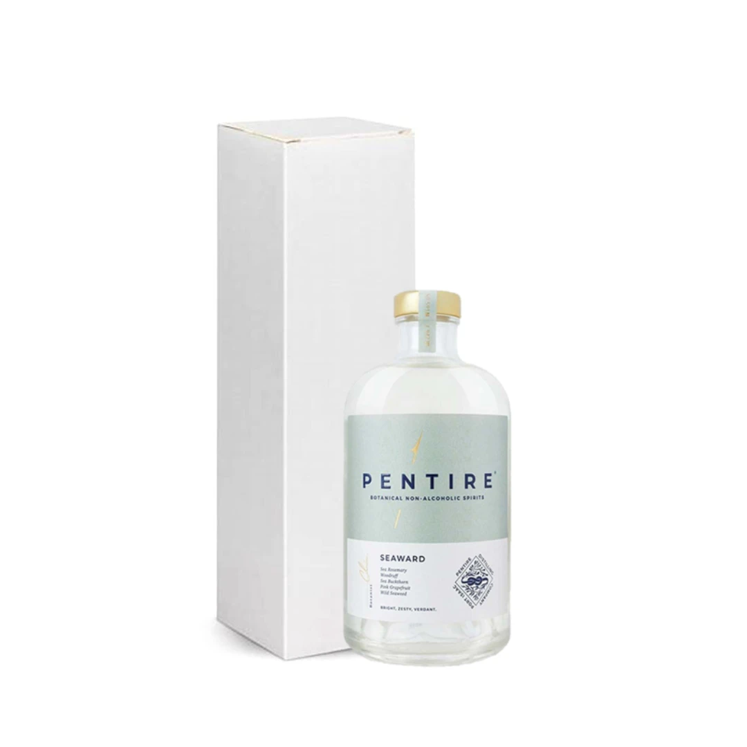 Pentire Seaward - Botanical Non Alcoholic Spirit - Includes Premium White Gift Box 1 Pentire Seaward - Botanical Non Alcoholic Spirit - Includes Premium White Gift Box