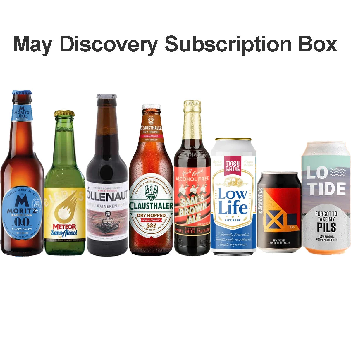Dry Drinker's No And Low Alcohol Beer Discovery Subscription 1 Dry Drinker's No And Low Alcohol Beer Discovery Subscription