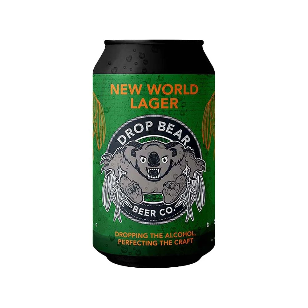 Drop Bear New World - Non Alcoholic Lager 1 Drop Bear New World - Non Alcoholic Lager