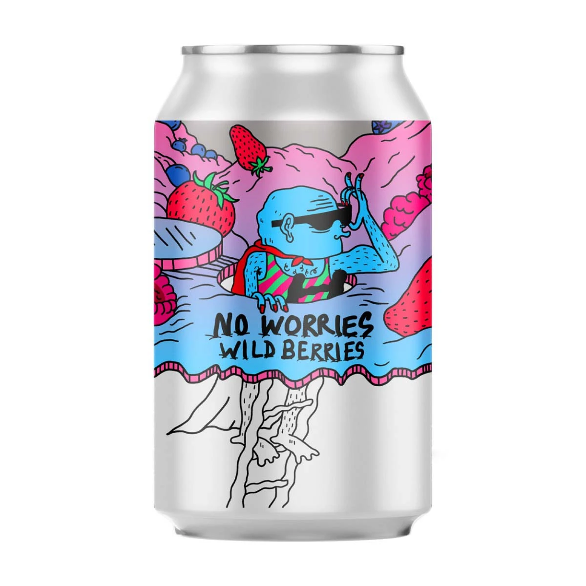 Lervig No Worries Wild Berries - Non Alcoholic Beer 4 Lervig No Worries Wild Berries - Non Alcoholic Beer - Image 4