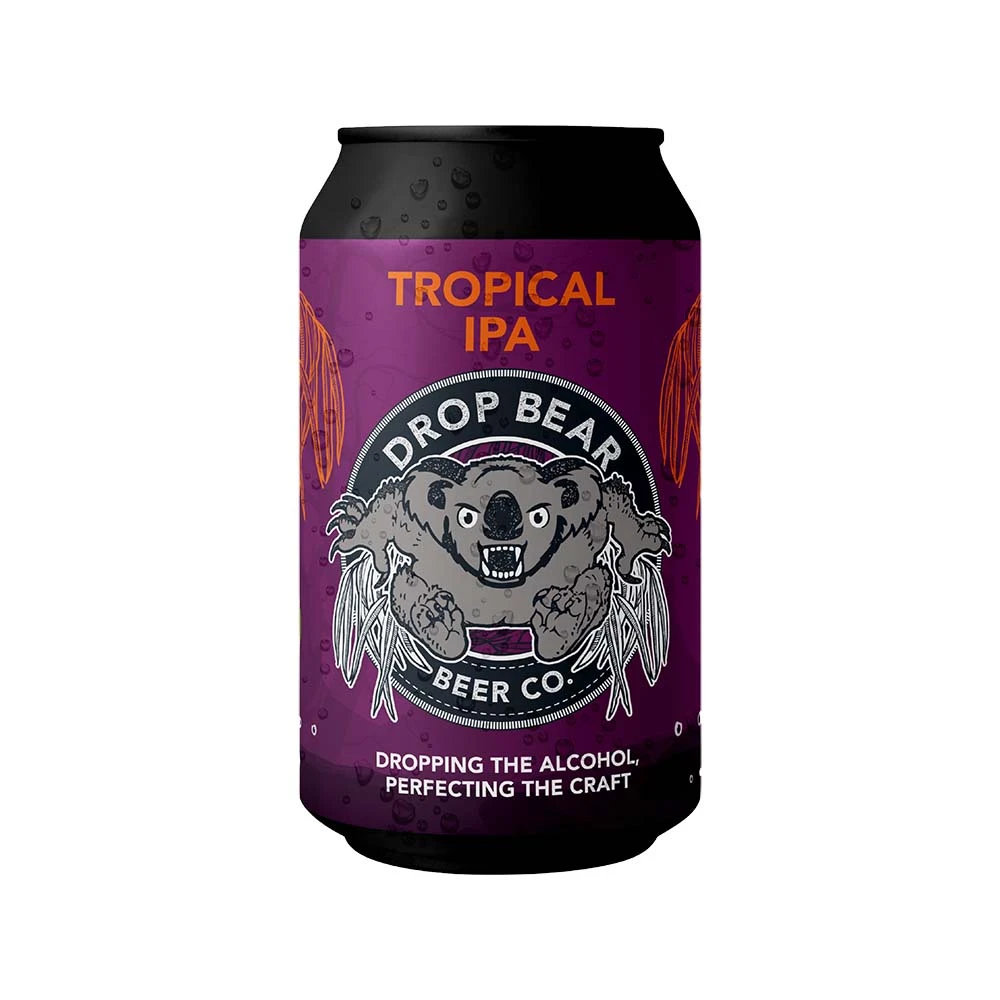 Drop Bear Tropical IPA - Non Alcoholic IPA 1 Drop Bear Tropical IPA - Non Alcoholic IPA